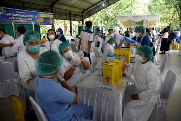 Percepat Vaksinasi Tenaga Kesehatan, Satgas Penanganan Covid-19 Sumut Canangkan Pekan Vaksinasi Covid-19